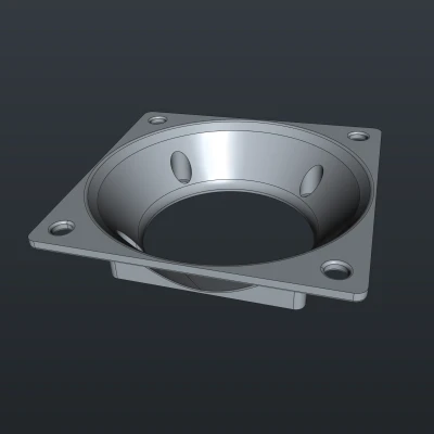 Adapter quạt 60mm sang 40mm cho PC Fan (Fan Adapter 60mm - 40mm)