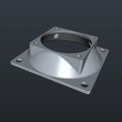 Adapter quạt 60mm sang 40mm cho PC Fan (Fan Adapter 60mm - 40mm)