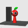 Sprunki OC Apple STL file 3D Model 3mf Multicolor Fanart - Thumbnail 2