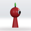 Sprunki OC Apple STL file 3D Model 3mf Multicolor Fanart - Thumbnail 3