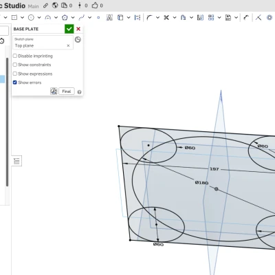 Giá đỡ nâng Mac Studio (M4) 40mm – Mac Studio Stand, Raiser