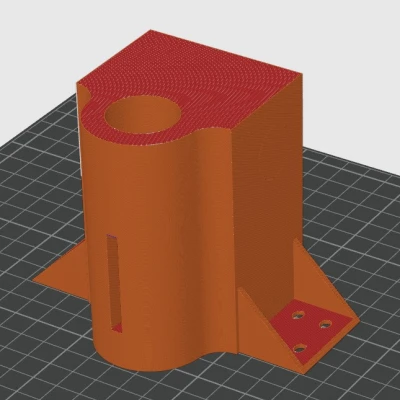 Giá đỡ phần torso cho K2SO animatronic