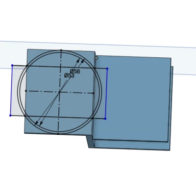 Webcam Mount dạng vòng tròn cho Elegoo Neptune 4