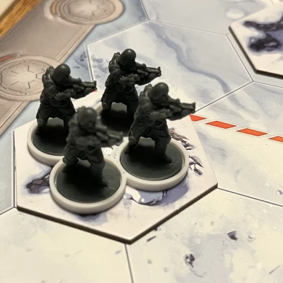 Battle of Hoth Board Game - Đế Unit (Unit Bases)