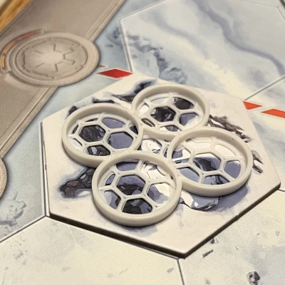Battle of Hoth Board Game - Đế Unit (Unit Bases)