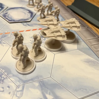 Battle of Hoth Board Game - Đế Unit (Unit Bases)