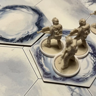 Battle of Hoth Board Game - Đế Unit (Unit Bases)