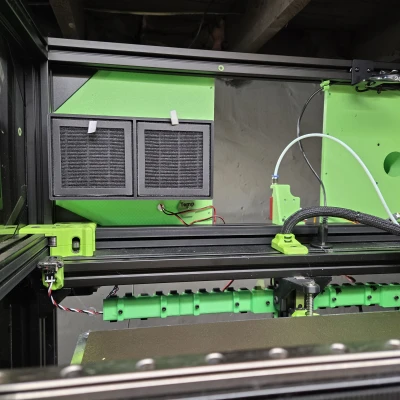 Rat Rig 3.1 Upper Rear Panel có cổng lọc 2in, temp sensor & filtered exhaust