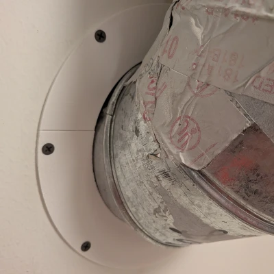 Viền che lỗ thông gió dạng tách đôi (Split Flange) 6 in