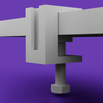 Kẹp bàn – Giá đỡ mô-đun (Desk Clamp - Modular Holder)