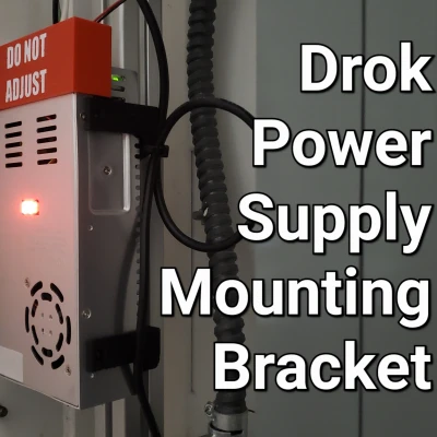 Giá đỡ lắp đặt cho bộ nguồn Drok (Mounting Bracket for Drok Power Supply)