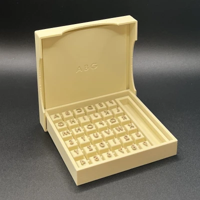 Bộ Con Dấu Chữ Cái (Tiếng Anh)