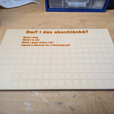 Bảng Tuần Hoàn “Lickable” – Trưng Bày Giáo Dục In 3D (Không Cần MMU)