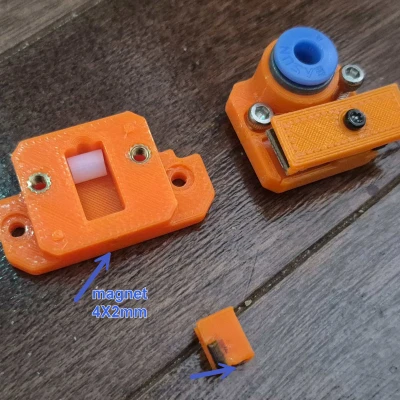 Cảm biến filament cho extruder Galileo2 dùng cảm biến IR quang MK3S+