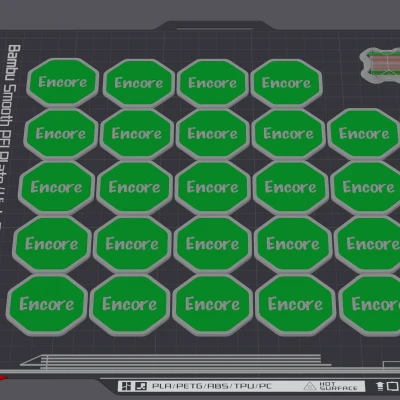 Jeton Stop/Encore (Flip 7) - Jetons Stop/Encore Flip 7