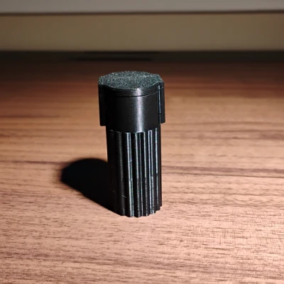 Hộp đựng pin AA đôi du lịch Quick Lock