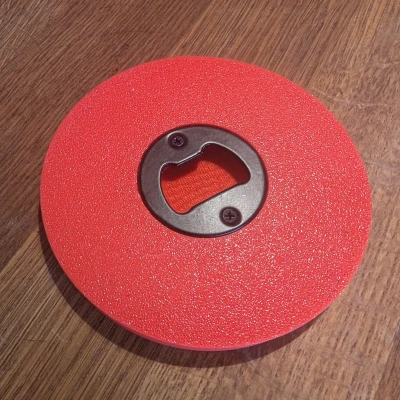 Đế lót ly cà chua kiêm đồ khui nắp chai – In 3 phần (Không MMU)