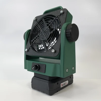 Quạt để bàn Modular 120mm (Tuỳ chọn ngàm pin Parkside X20V)