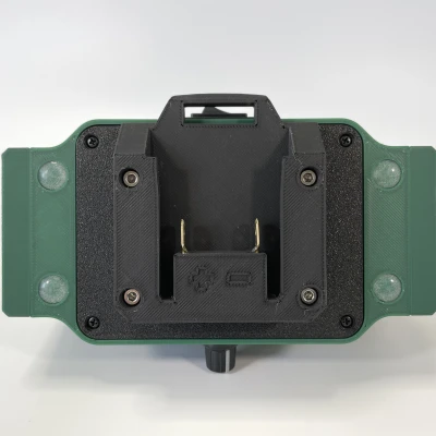 Quạt để bàn Modular 120mm (Tuỳ chọn ngàm pin Parkside X20V)