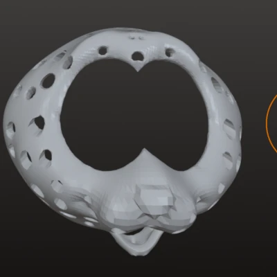 Đế đầu Fursuit chồn (weasel) chưa test