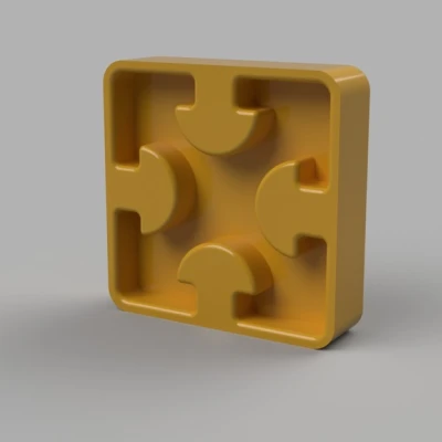 Nắp bịt đầu nhôm định hình 2020 (2020 extrusion end cap)