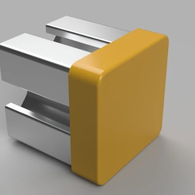 Nắp bịt đầu nhôm định hình 2020 (2020 extrusion end cap)