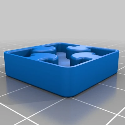 Nắp bịt đầu nhôm định hình 2020 (2020 extrusion end cap)