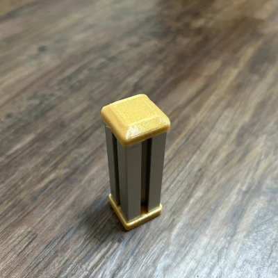 Nắp chụp nhôm định hình 2020 – bo tròn (Rounded)