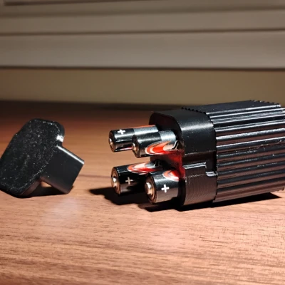 Hộp đựng pin du lịch Quick Lock 2x AA & 2x AAA