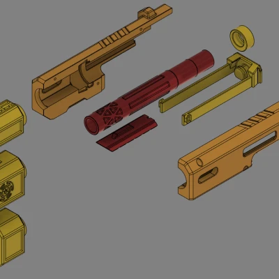 HECATE - Rear Load Inline Nerf Bigshock (Bản mod nạp sau)