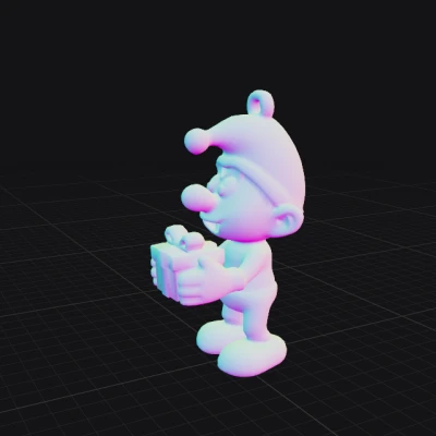 Đồ trang trí Giáng Sinh Smurf – Nhân vật vẫy tay