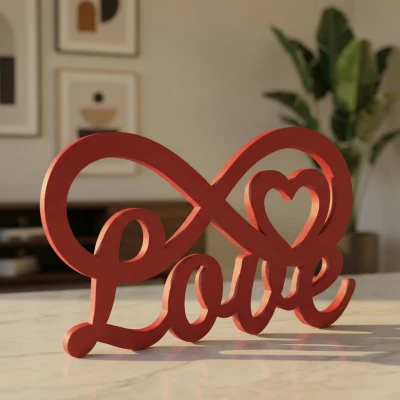 Bảng Chữ Infinity Love – Quà Tặng Valentine