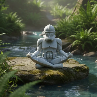 CT-Echo of War – Clone Trooper Ngồi Thiền