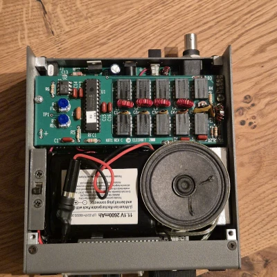 Adapter pin Li-Ion 3S cho Elecraft K1 (thay AA/NiMH)