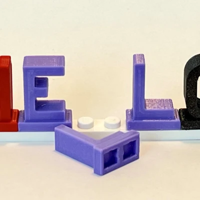 Chữ cái & chữ số tương thích LEGO