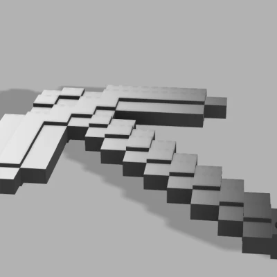 Móc Khóa Cây Cuốc Minecraft (Minecraft Pickaxe)