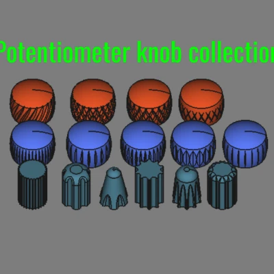 Bộ sưu tập núm vặn potentiometer
