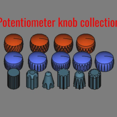 Bộ sưu tập núm vặn potentiometer