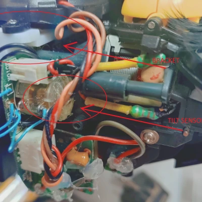 Phụ Tùng Furby – Nón Cảm Biến Nghiêng và Giá Đỡ