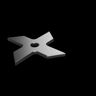 Ninja star 4 point V8 (Phi tiêu ninja 4 cánh V8)