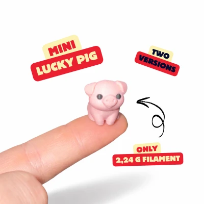 MINI LUCKY PIG – Quà Silvester/Năm Mới Hoàn Hảo (Silvesterparty)