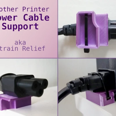 Giá đỡ dây nguồn cho máy in Brother (Strain Relief)