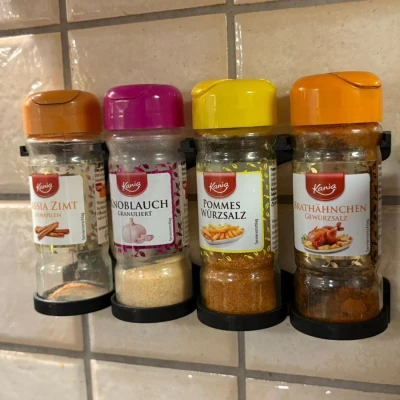 Kệ/Holder hũ gia vị Kania (Gewürzhalter/Spice Rack - Kania)
