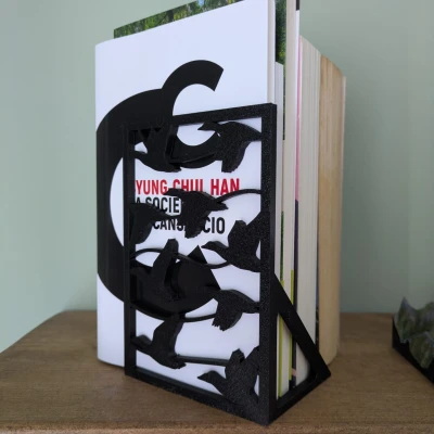 Chặn Sách Đàn Vịt Bay Tối Giản (Flying Ducks Bookend)