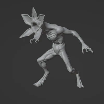 Mô hình 3D Demogorgon