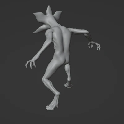 Mô hình 3D Demogorgon