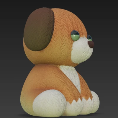 Chó Đan Len Dễ Thương (Cute Knitted Dog)