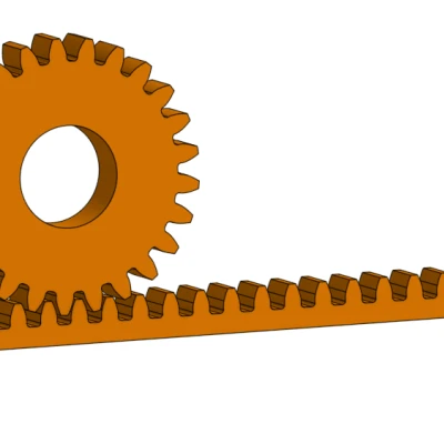 Bộ bánh răng Rack and Pinion