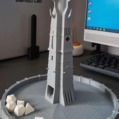 Tháp Orthanc (LOTR Dice Tower)