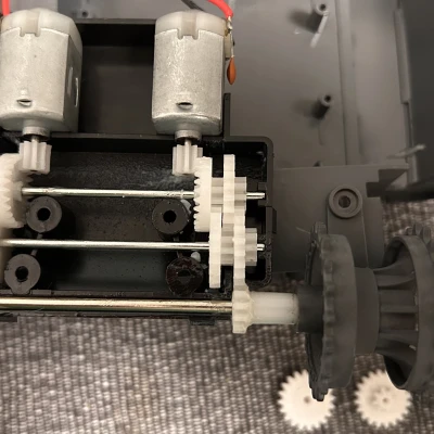 Bánh răng spur 20T-8T cho Heng Long Tiger I RC Tank 1:24